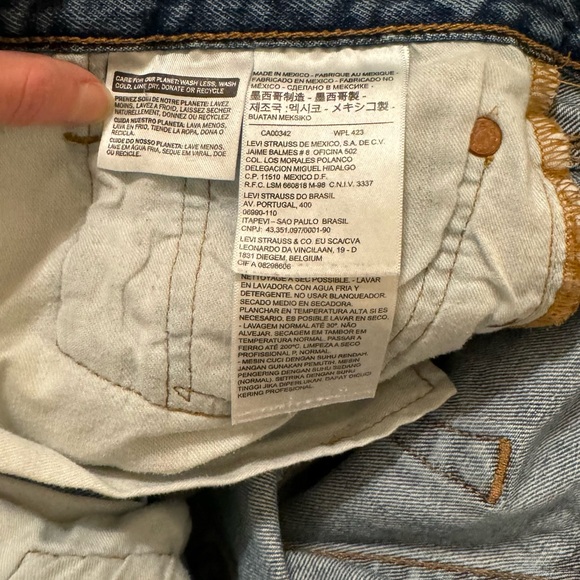 501 Levi Jeans w/ blank red tab - Picture 6 of 7